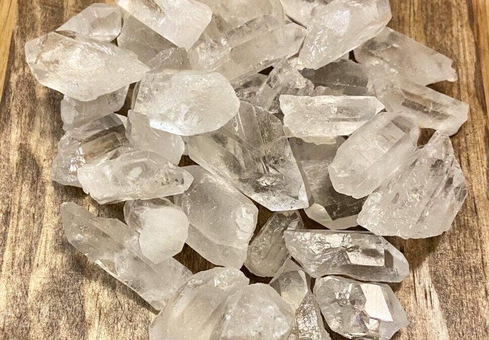 Plants Love Clear Quartz