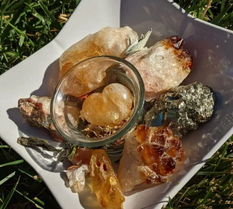 Solar Crystal Charging