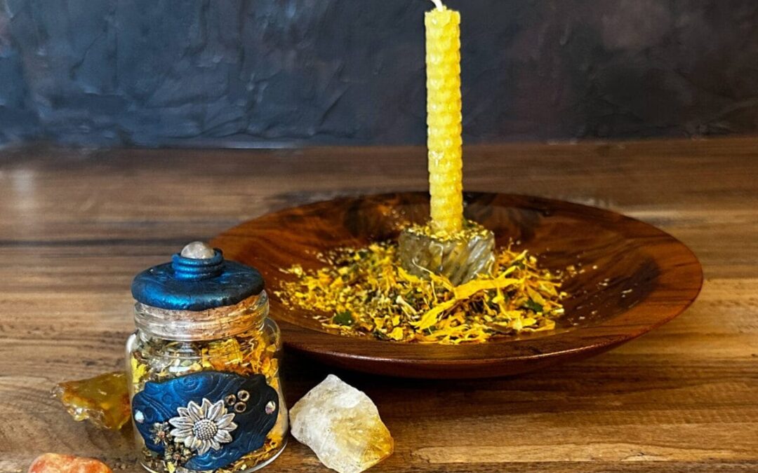 Solar Magick:  Solar Crystal Charging