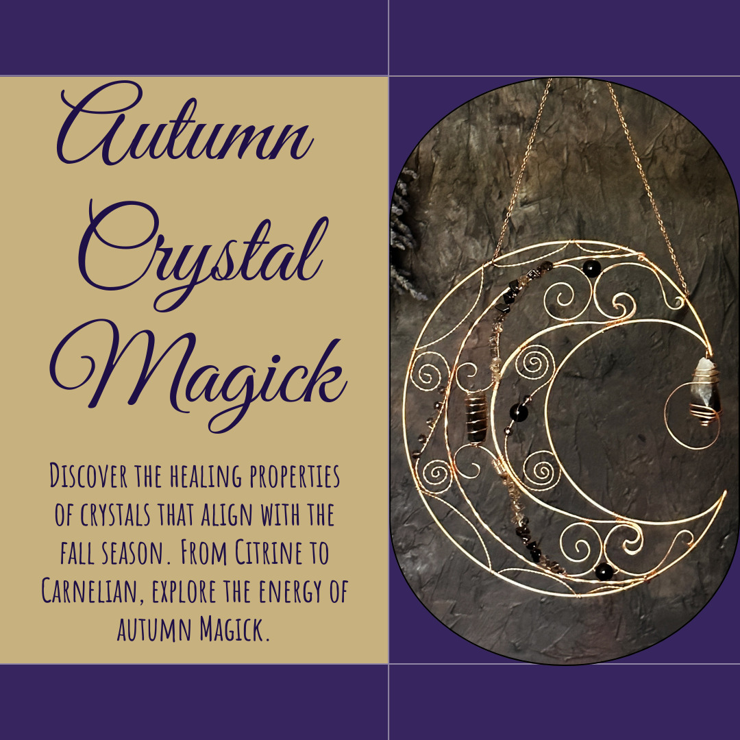 Magick Autumn Crystal Decor