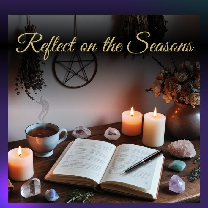 Journal to reflect on the energy of the seasons