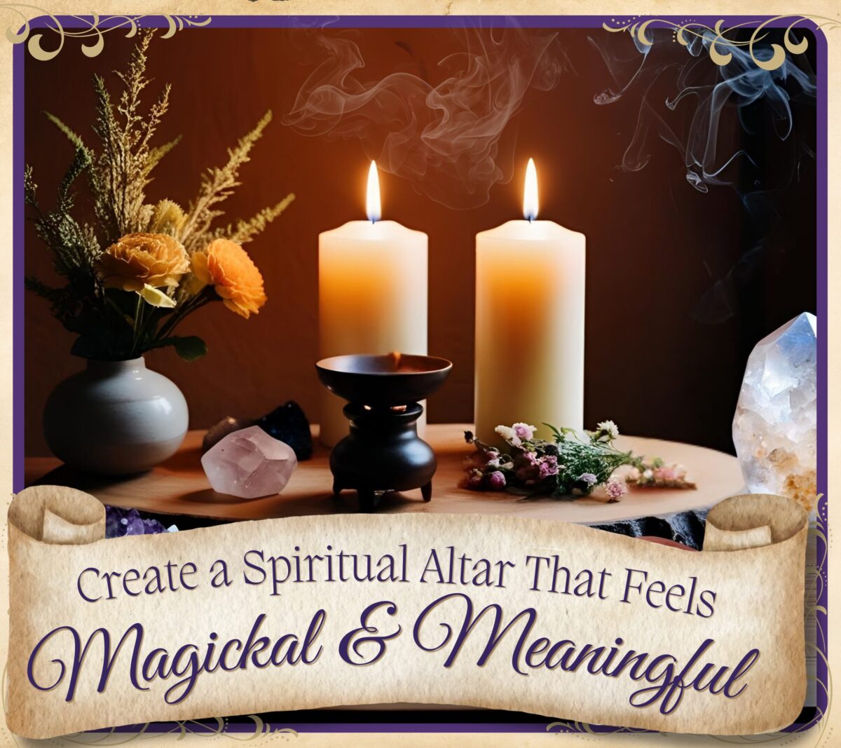 How to Create a Spiritual Altar with Meaning