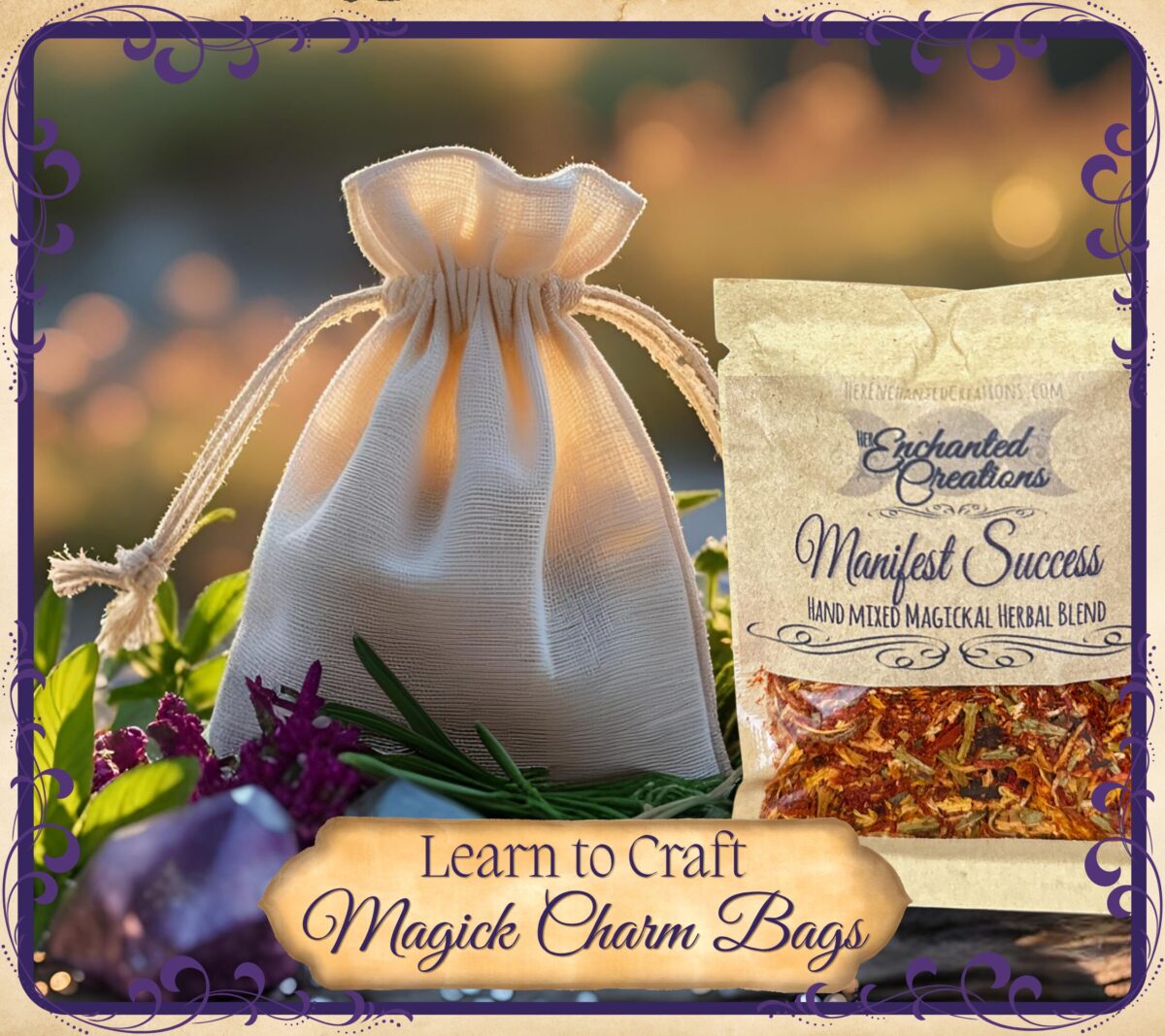How to Craft Magick Charm Bags