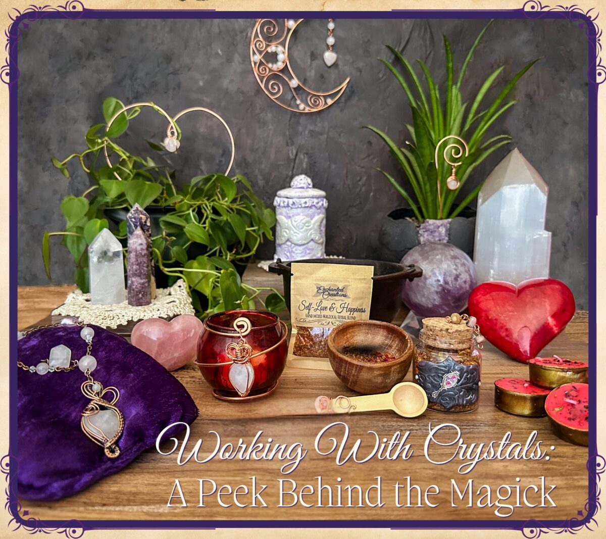 Working With Crystals:  A Peek Behind the Magick