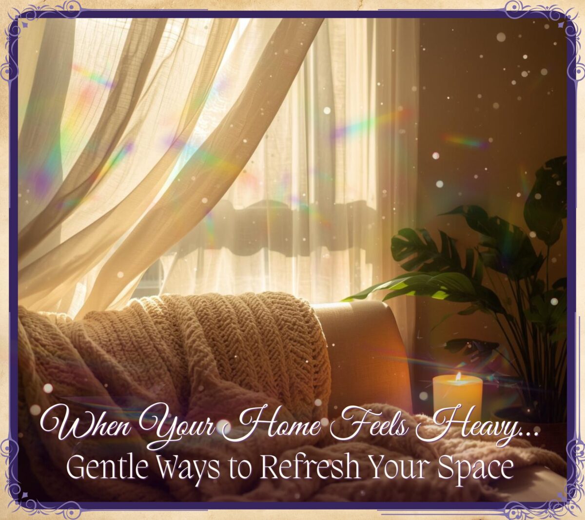 When Your Home Feels Heavy: How to Energetically Cleanse Your Space